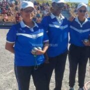Pétanque : une triplette féminine vice-championne de France