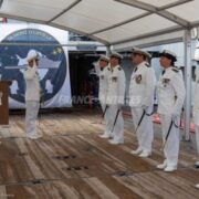 Romain Alcaraz devient le nouveau commandant à la tête de l’équipage A du Bâtiment de Soutien et d’Assistance Outre-Mer