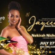 Meet Jaycees Queen Show Crown Contender Miss Saint Kitts and Nevis – Nekirah Nicholls