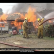 Fire Dept spokesman thanks Greenbay community for firefighting efforts and admits that tender ran out of water