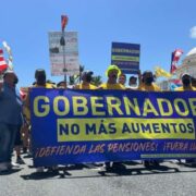 EN VIVO: Manifestantes marchan hacia la Fortaleza en contra de LUMA Energy