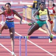 World Champs: Russell, Salmon, Clayton into 400m hurdle semis Loop Jamaica