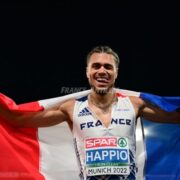 Athlétisme : le Martiniquais Wilfried Happio vice-champion d’Europe du 400 mètres haies