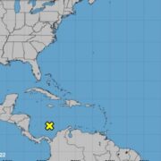 Aug 15: Weather disturbance detected over central Caribbean Sea Loop Cayman Islands