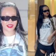 Rihanna Slays Thigh High Boots & Mini Skirt Out With A$AP Rocky In NYC
