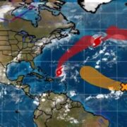 6 Sept: 60 % chance of tropical depression near Cabo Verde Islands Loop Cayman Islands