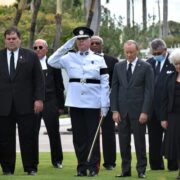 Life of queen honoured with 96 Royal Salute at Government House Loop Cayman Islands