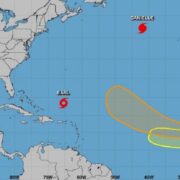 Activity in the Atlantic picks up: US NHC monitoring weather systems Loop Barbados