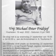 Vrij Michael Peter Fridtjof