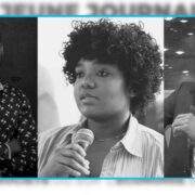 Wedster Lyvert, Marie Andr? Belange et Marx Stanley L?veill?, laur?ats de la 8e ?dition du Prix jeune journaliste en Ha?ti