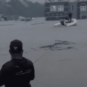 VIDEOS: Dramático rescate de familia varada por inundaciones del huracán Fiona en Cayey
