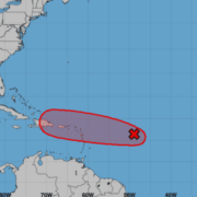 Aumenta potencial de desarrollo ciclónico del Invest 96L