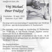 Vrij Michael Peter Fridtjof