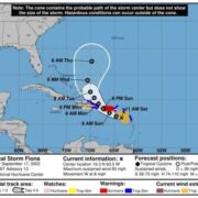 Centro Nacional de Huracanes emite aviso de huracán para PR