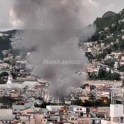 Incendie d’une maison abandonnée à Fort-de-France