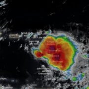 Tropical Storm Fiona a Little Stronger