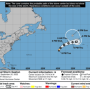 Gaston poses no threat to Antigua, the Caribbean
