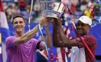 Britain’s Joe Salisbury and America’s Rajeev Ram wins the US Open Men’s Doubles Title