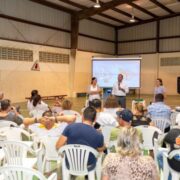 Presentacion di maneho di desperdicio na habitantenan di e area di Parkietenbos