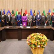 Foreign Minister Douglas Participates in CARICOM-Peru Meeting in the Margins of OAS 52nd General Assembly