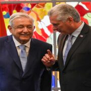 Mexico welcomes Cuban president amid hard times