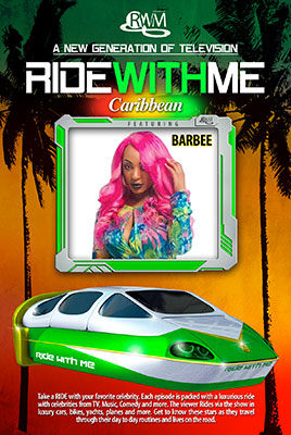 ridewithme-caribbean-barbee-poster